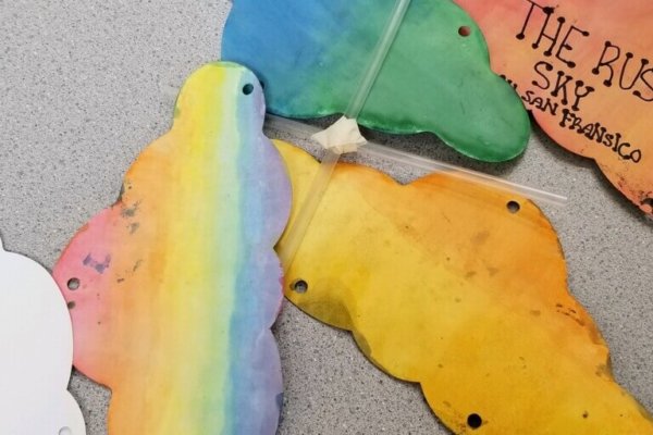 Students at a Youth-In-Custody facility learned about the science behind cloud formations. They then had the opportunity to make their own clouds using water colors. The students created their own water color paints using spices and other natural materials to help represent the impurities needed to form clouds.